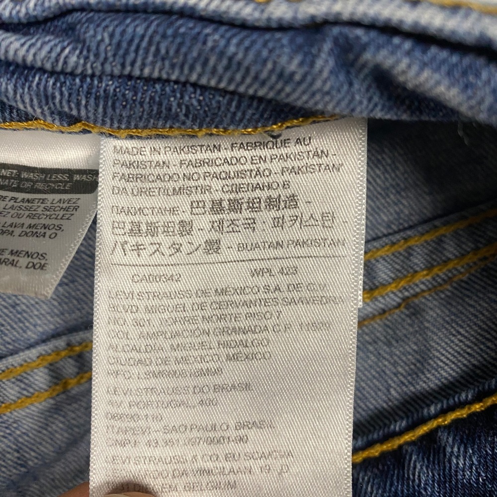 Levis 505 38x30 Mens Medium Wash Classic Straight Leg - Picture 6 of 6